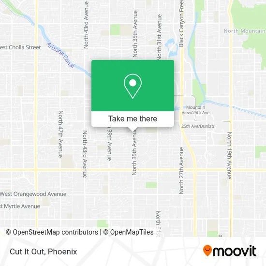 Cut It Out map