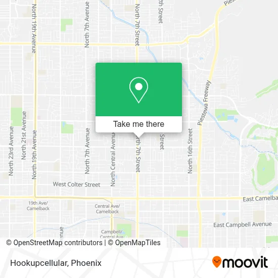 Hookupcellular map