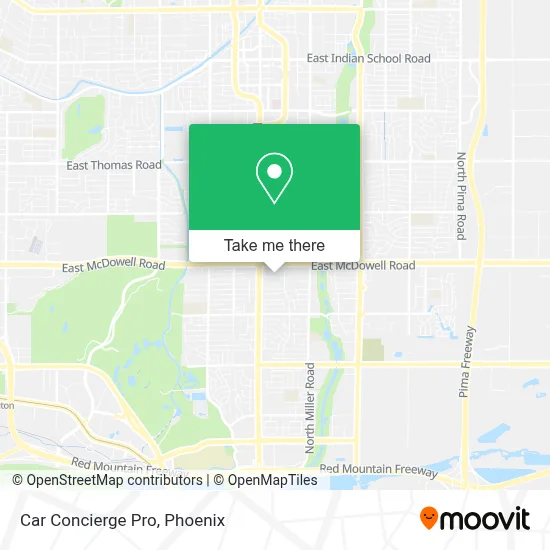 Car Concierge Pro map
