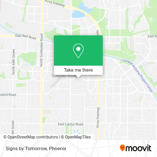 Signs by Tomorrow map