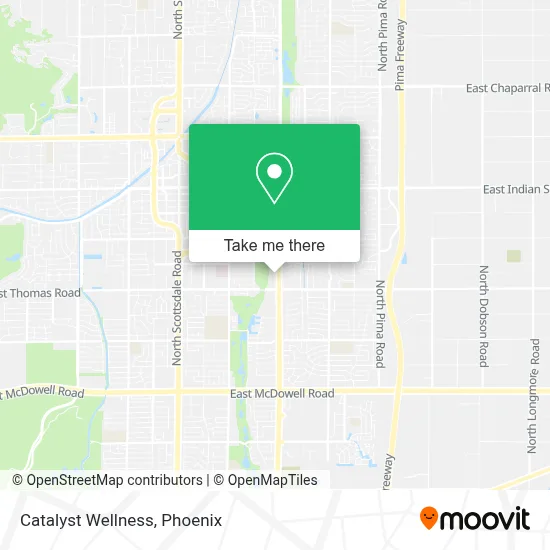 Catalyst Wellness map
