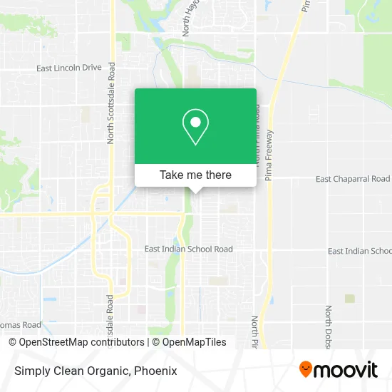 Simply Clean Organic map