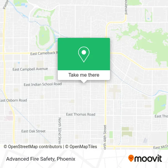 Advanced Fire Safety map