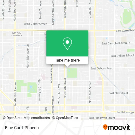 Blue Card map