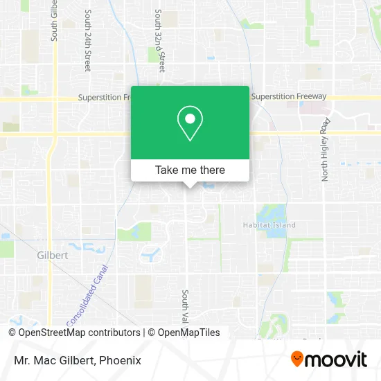 Mr. Mac Gilbert map