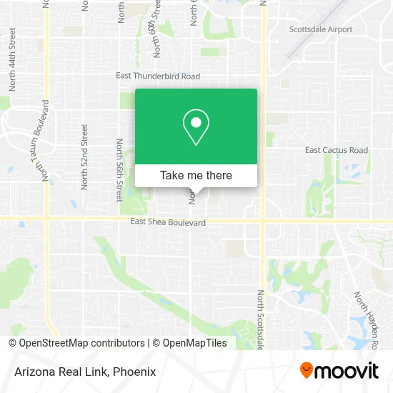 Arizona Real Link map