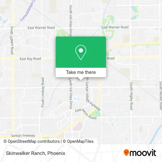 Skinwalker Ranch map