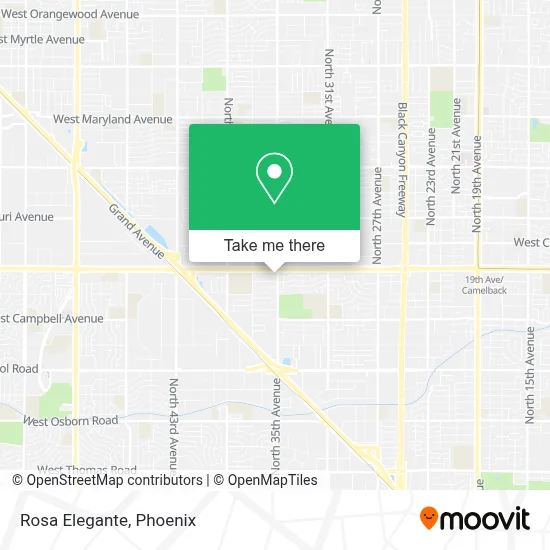 Rosa Elegante map