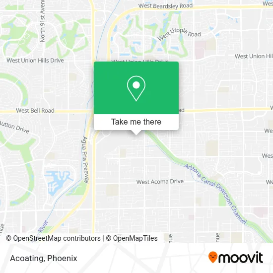 Acoating map