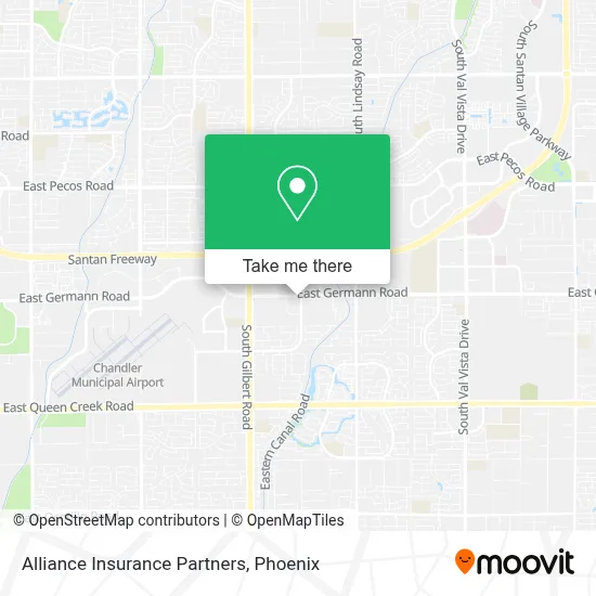 Alliance Insurance Partners map