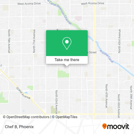 Chef B map