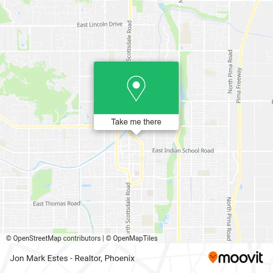 Jon Mark Estes - Realtor map