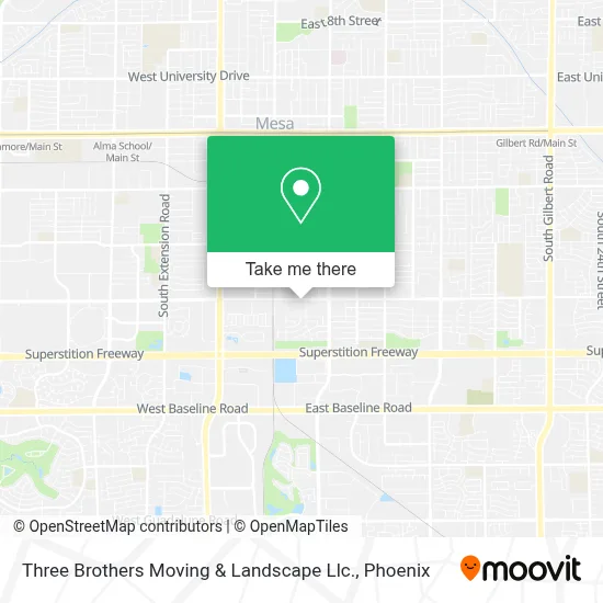 Three Brothers Moving & Landscape Llc. map