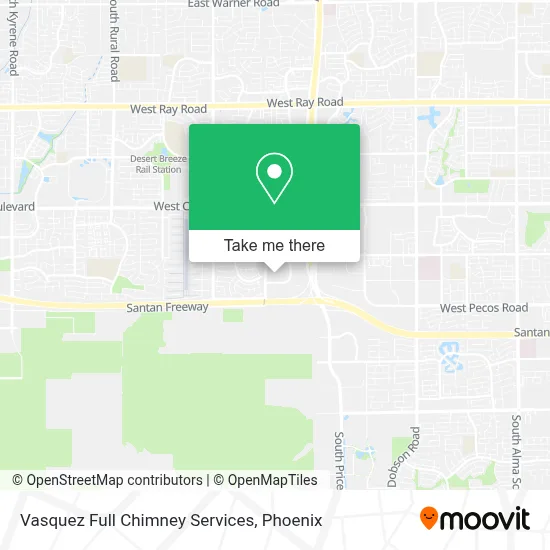 Vasquez Full Chimney Services map