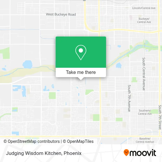 Judging Wisdom Kitchen map