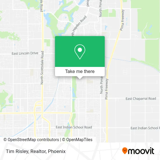 Tim Risley, Realtor map