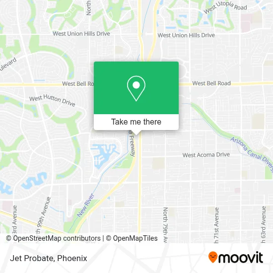 Jet Probate map