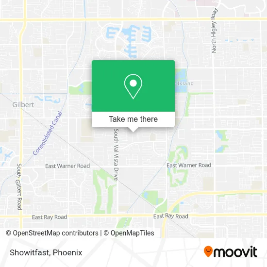 Showitfast map