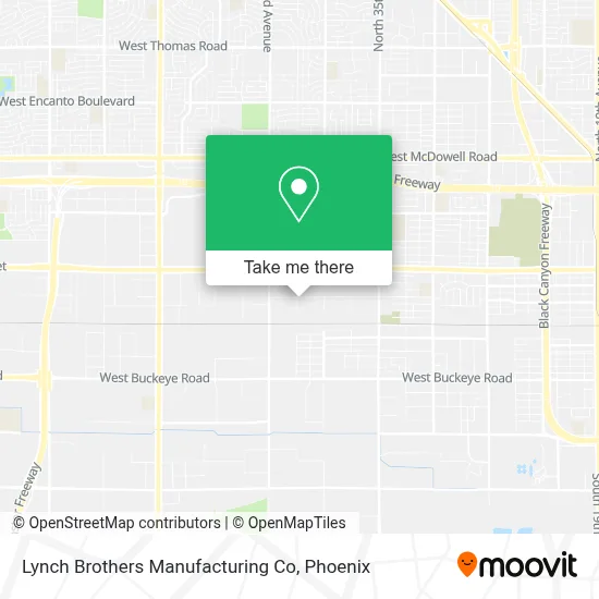Lynch Brothers Manufacturing Co map