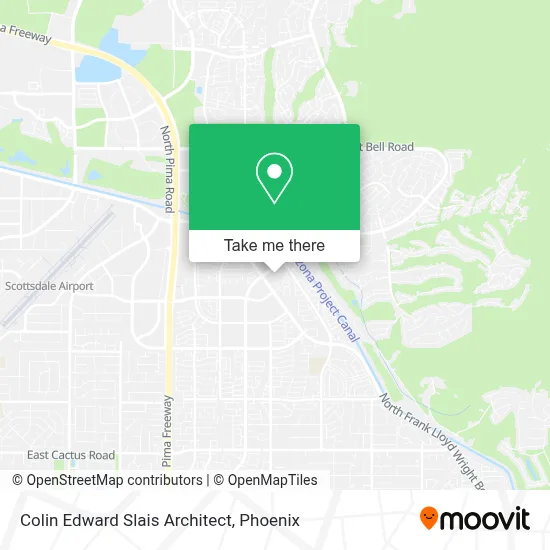 Colin Edward Slais Architect map