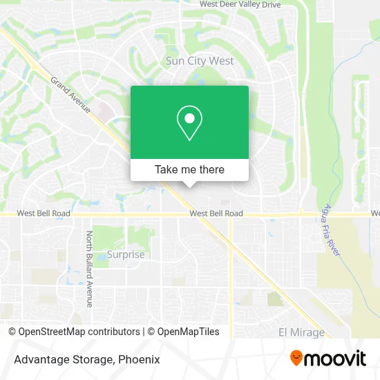 Advantage Storage map