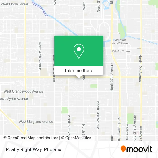 Realty Right Way map