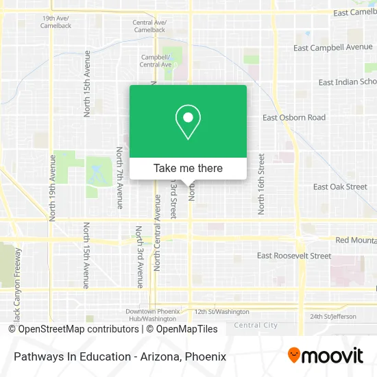 Pathways In Education - Arizona map