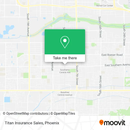 Titan Insurance Sales map
