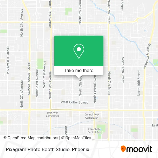 Pixagram Photo Booth Studio map