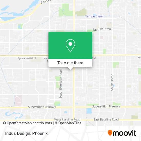 Indus Design map