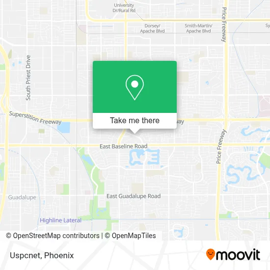Uspcnet map