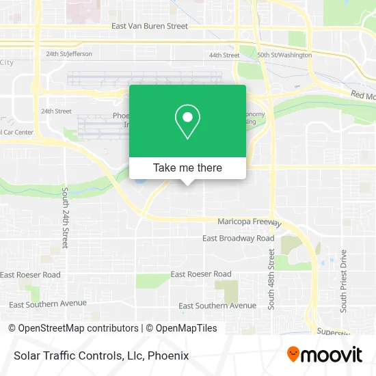 Solar Traffic Controls, Llc map