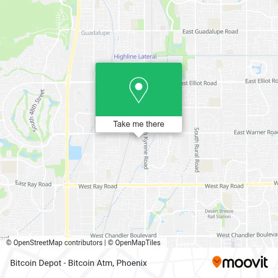 Bitcoin Depot - Bitcoin Atm map