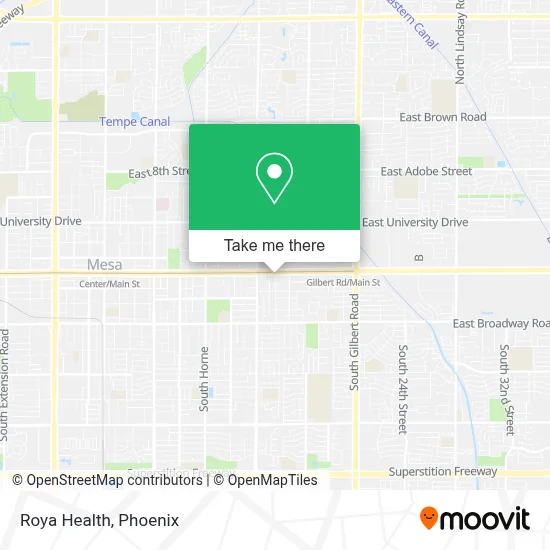 Roya Health map