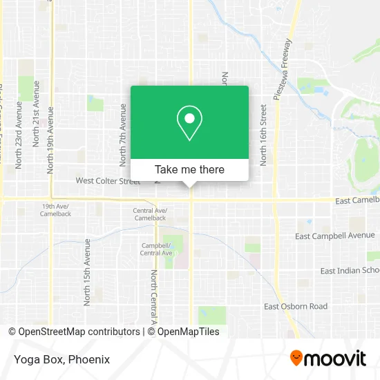 Yoga Box map