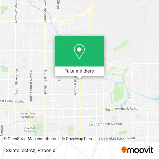 Skintellect Az map