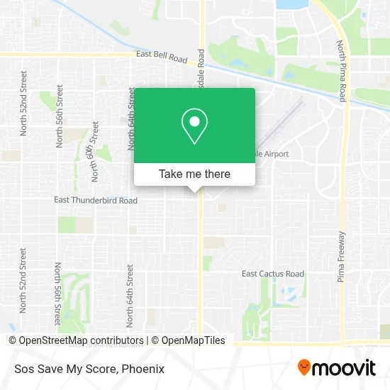 Sos Save My Score map