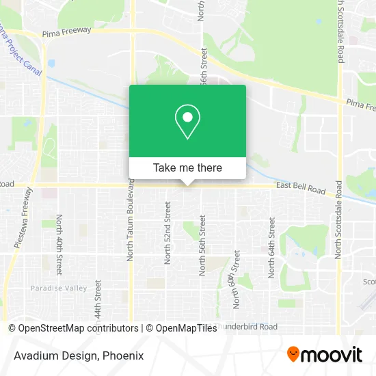 Avadium Design map