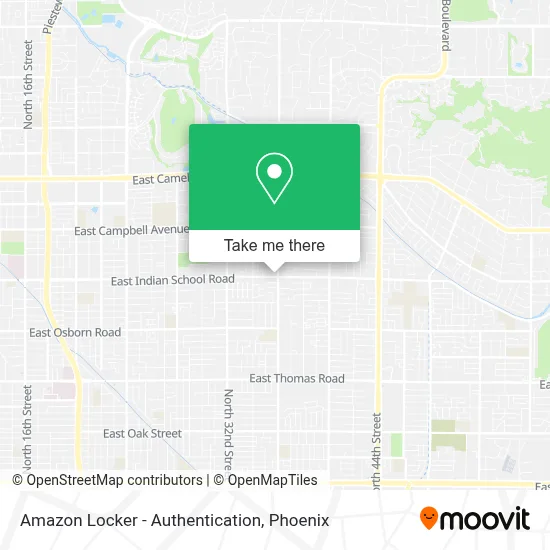 Amazon Locker - Authentication map