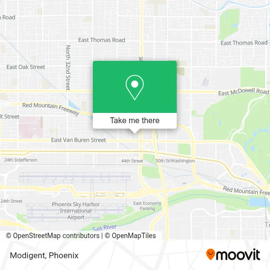 Modigent map
