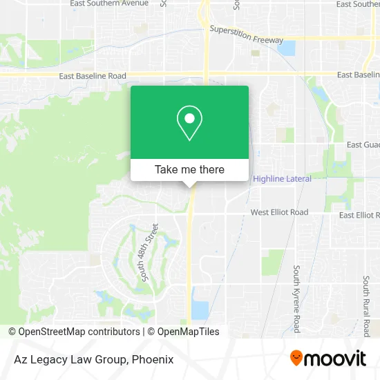 Az Legacy Law Group map