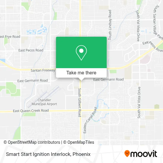 Smart Start Ignition Interlock map