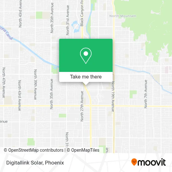 Digitallink Solar map
