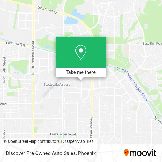 Discover Pre-Owned Auto Sales map