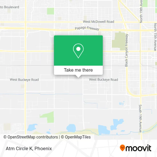 Atm Circle K map