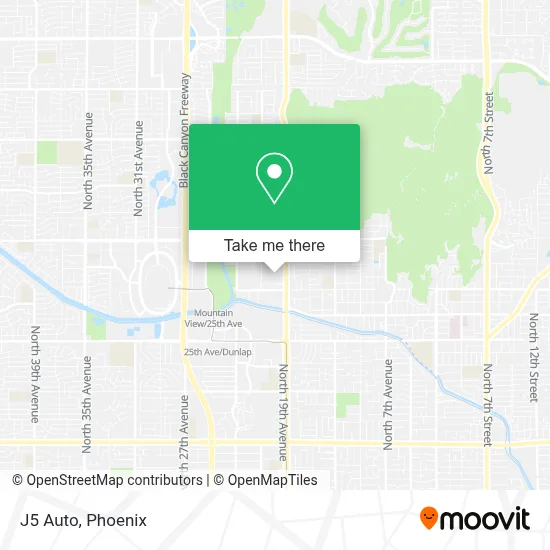 J5 Auto map