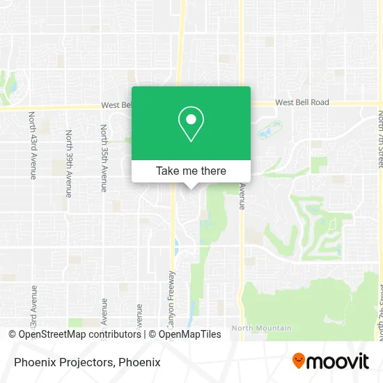 Phoenix Projectors map