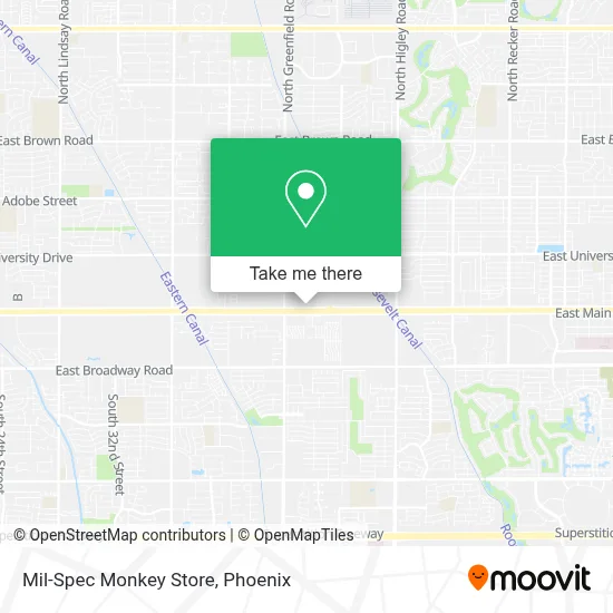Mil-Spec Monkey Store map