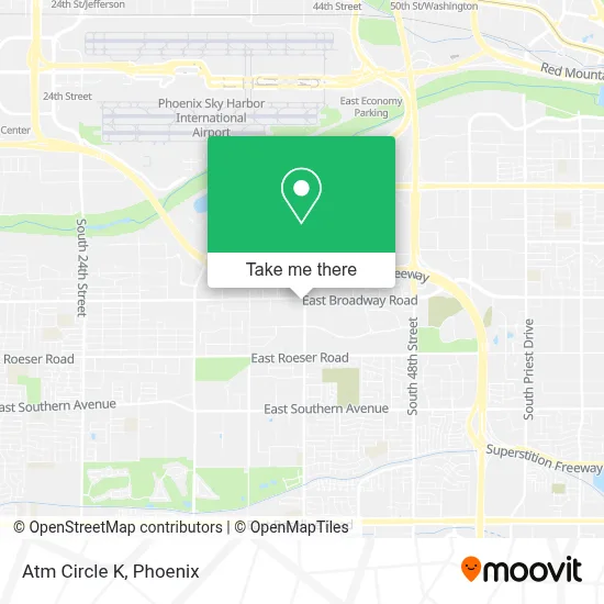 Atm Circle K map