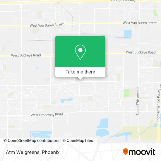 Atm Walgreens map